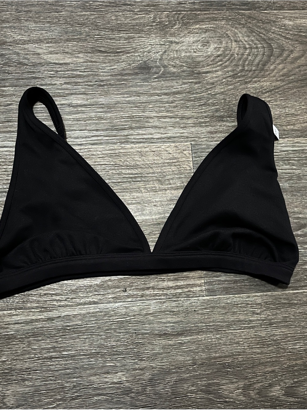 Victorias secret Pink Black Triangle Bralette - Women Intimates